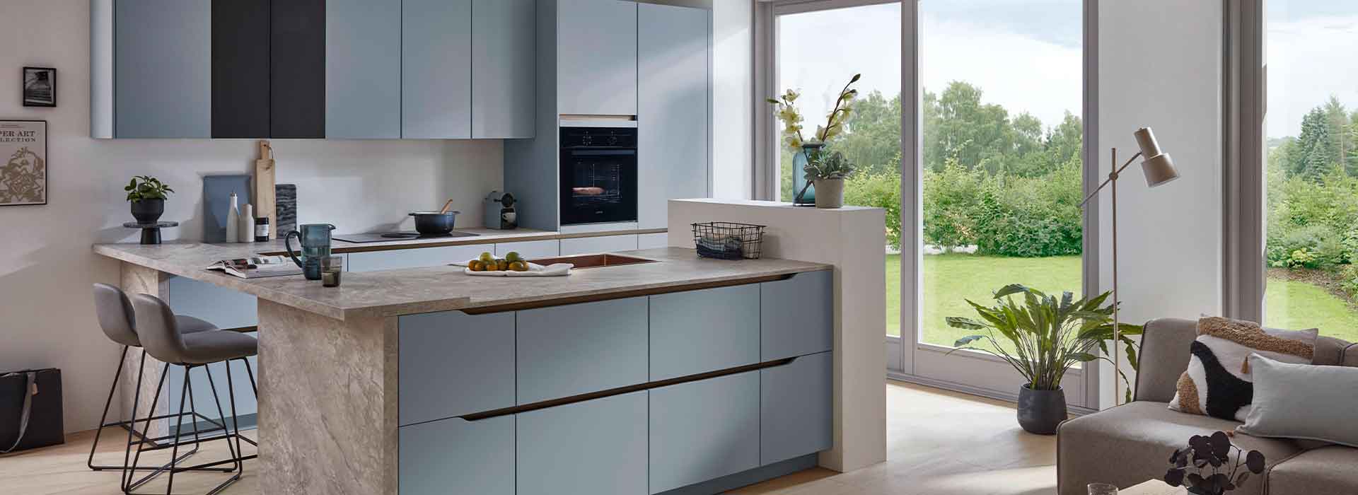 Titelbild Grifflose Küchen